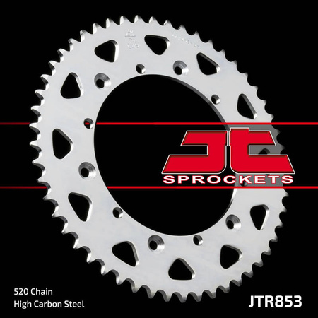 JT Hinteres Ritzel Stahl [52 Zähne] YAMAHA YZ YZF 88-98 